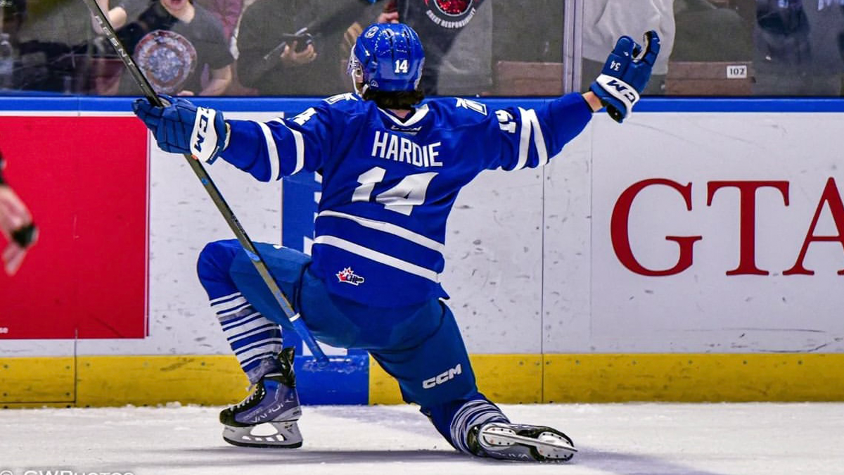 James Hardie, of the Mississauga Steelheads (@_cwphotos on Instagram)